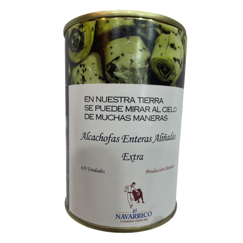 [CJ-1158] Alcachofas Enteras Aliñadas Extra 6/9 Unidades
