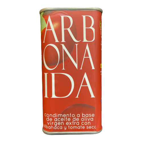 [CJ-1196] Aceite de oliva virgen extra con albahaca y tomate seco 250ml