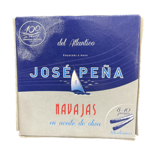 [CJ-1208] Navajas en aceite de oliva 8/10 piezas 110g