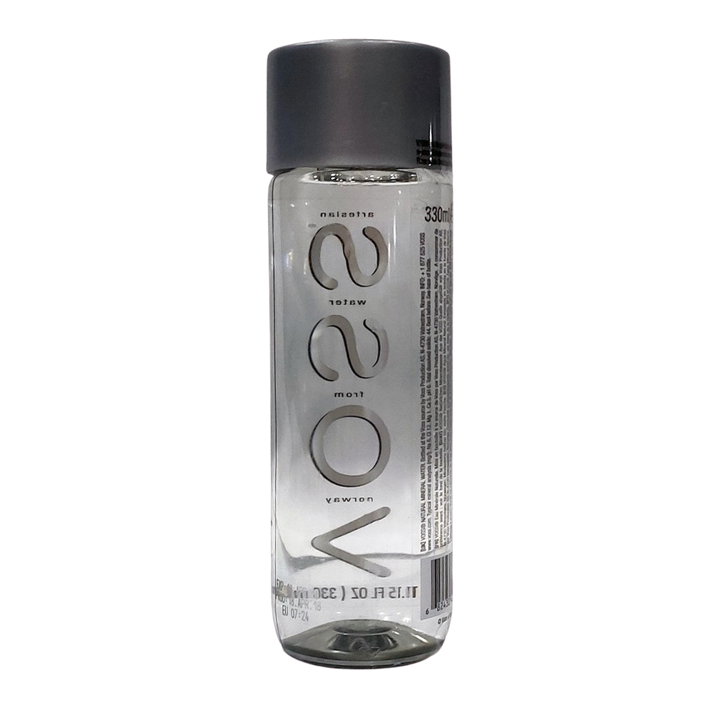 [CJ-0002] Agua Voss de Noruega con Gas 330 Ml.