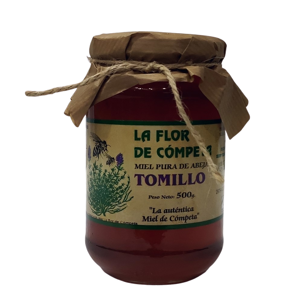 [CJ-0165] Miel Pura de Abeja de Cómpeta de Tomillo 500Gr