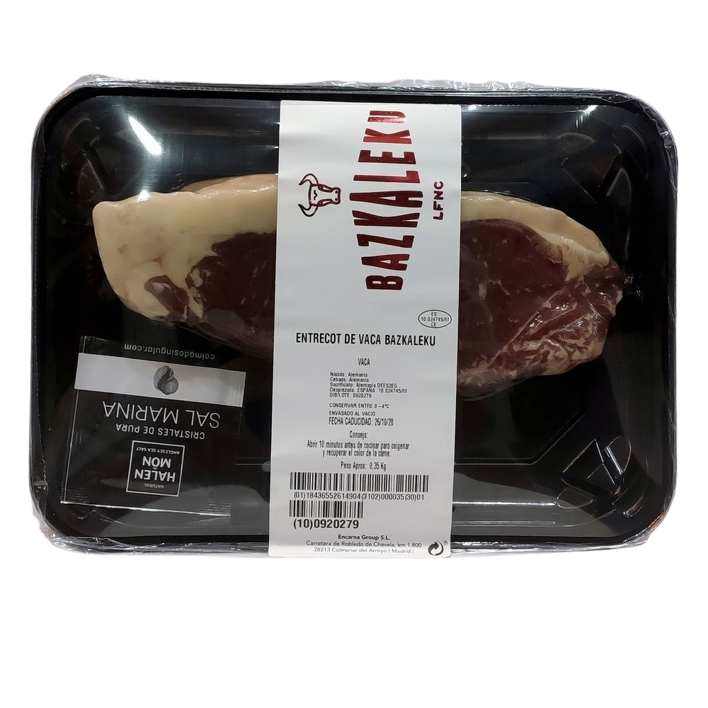 [CJ-0283] Entrecot de Vaca Bazkaleku 350Gr Aprox.