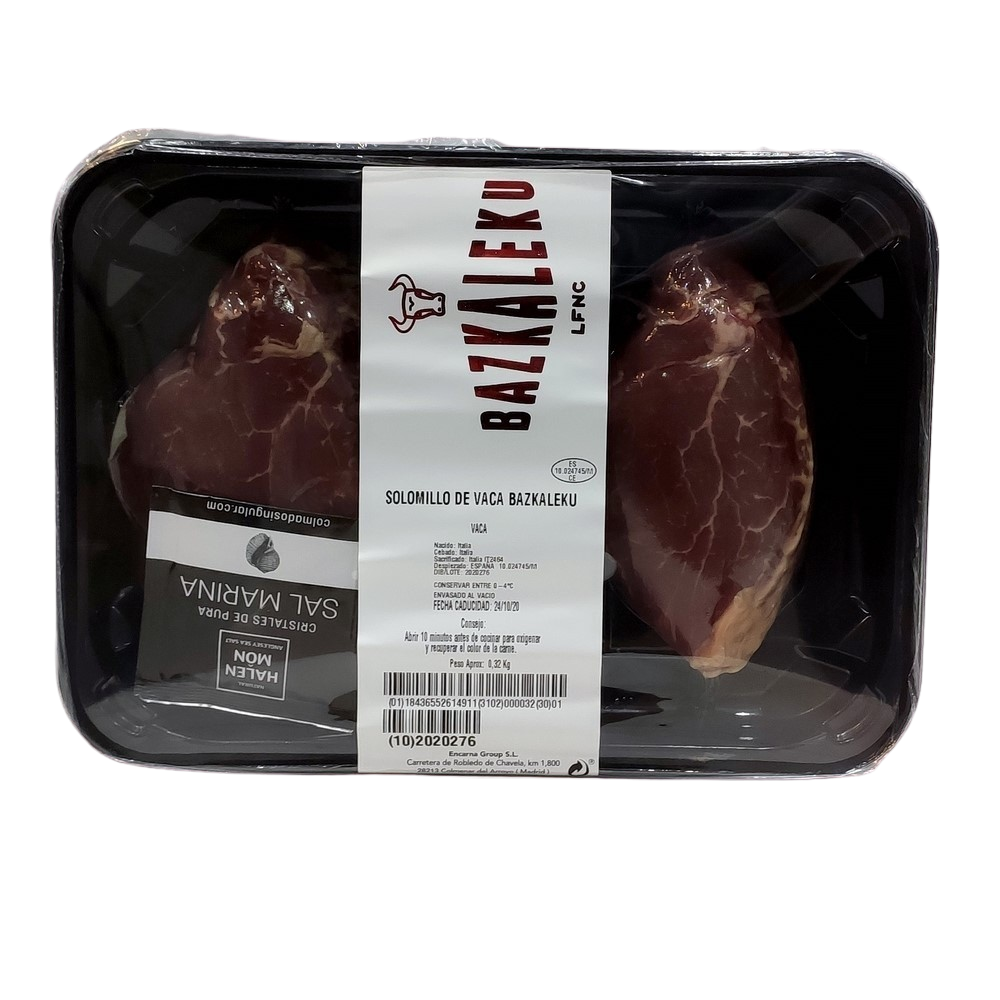 [CJ-0284] Solomillo de Vaca Bazkaleku 320Gr Aprox.