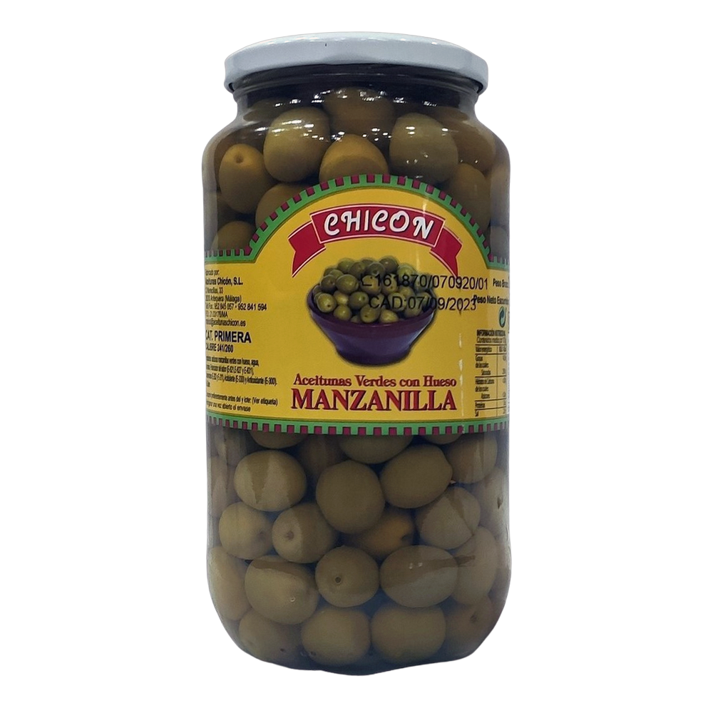 [CJ-0150] Tarro Aceitunas con Hueso 1Kg