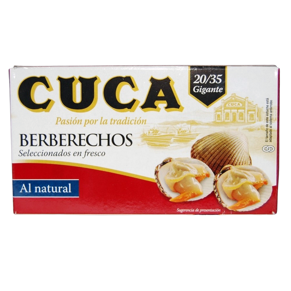 [CJ-0052] Berberechos Al Natural 20/35 Gigante