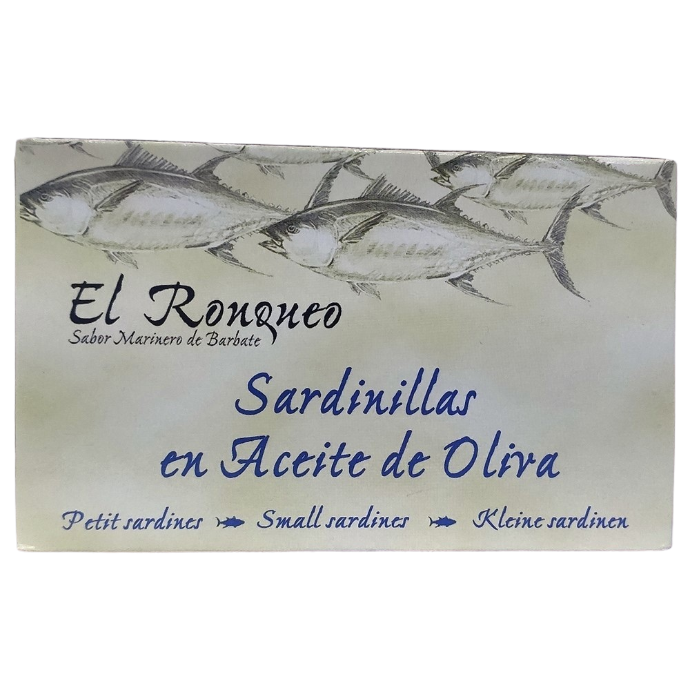 [CJ-0546] Sardinillas en Aceite de Oliva 16/20 120Gr El Ronqueo