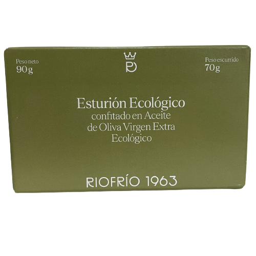 [CJ-0414] Esturion Confitado en Oliva Virgen Extra 90Gr