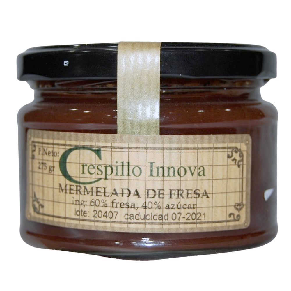 [CJ-0526] Mermelada de Fresa 270 gr Crespillo Innova