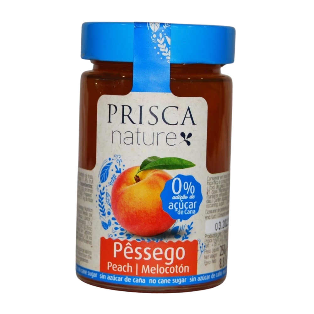 [CJ-0312] Prisca Nature Mermelada de Melocotón sin Azucar  250 Gr