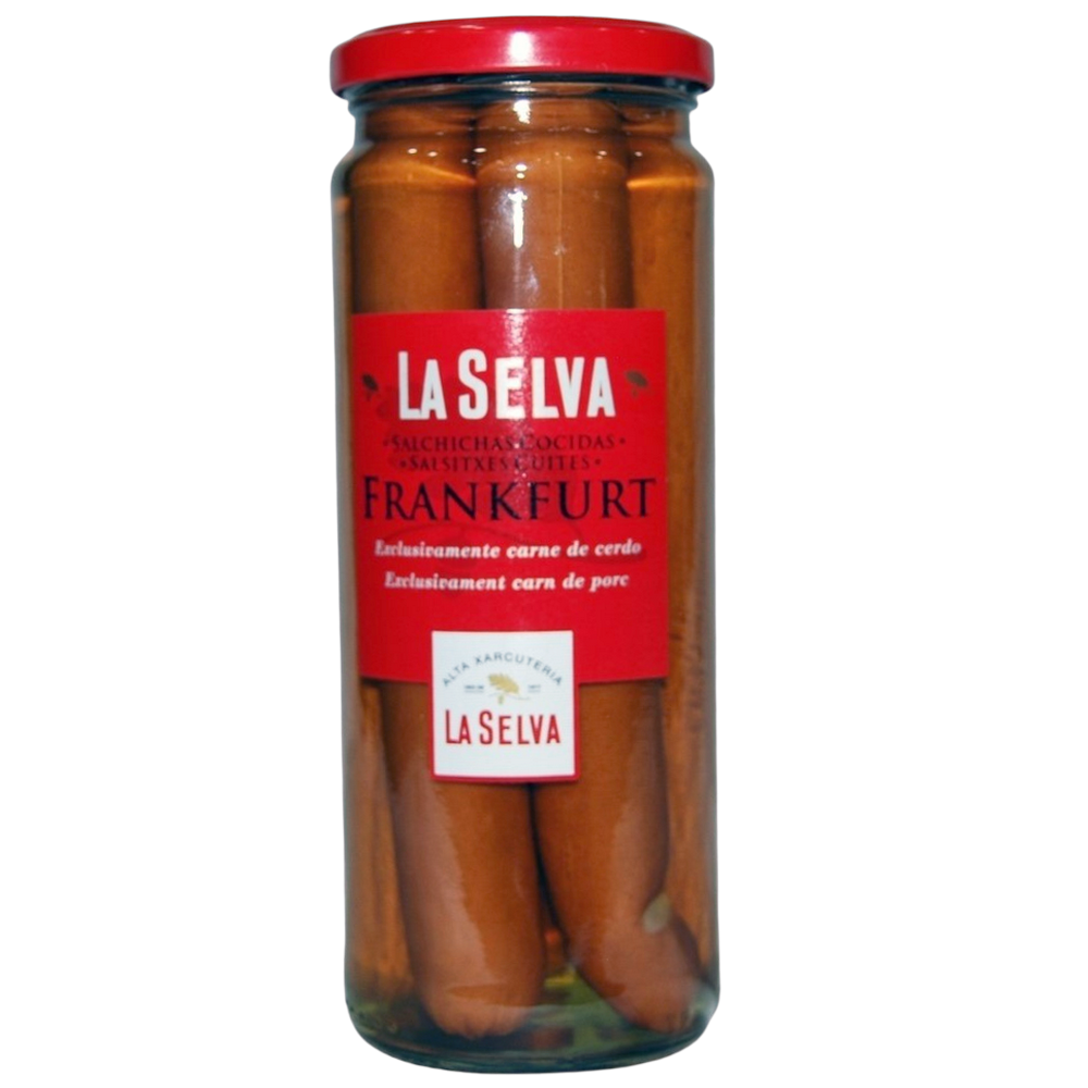 [CJ-0048] Salchichas Frankfurt en tarro cristal 250 g