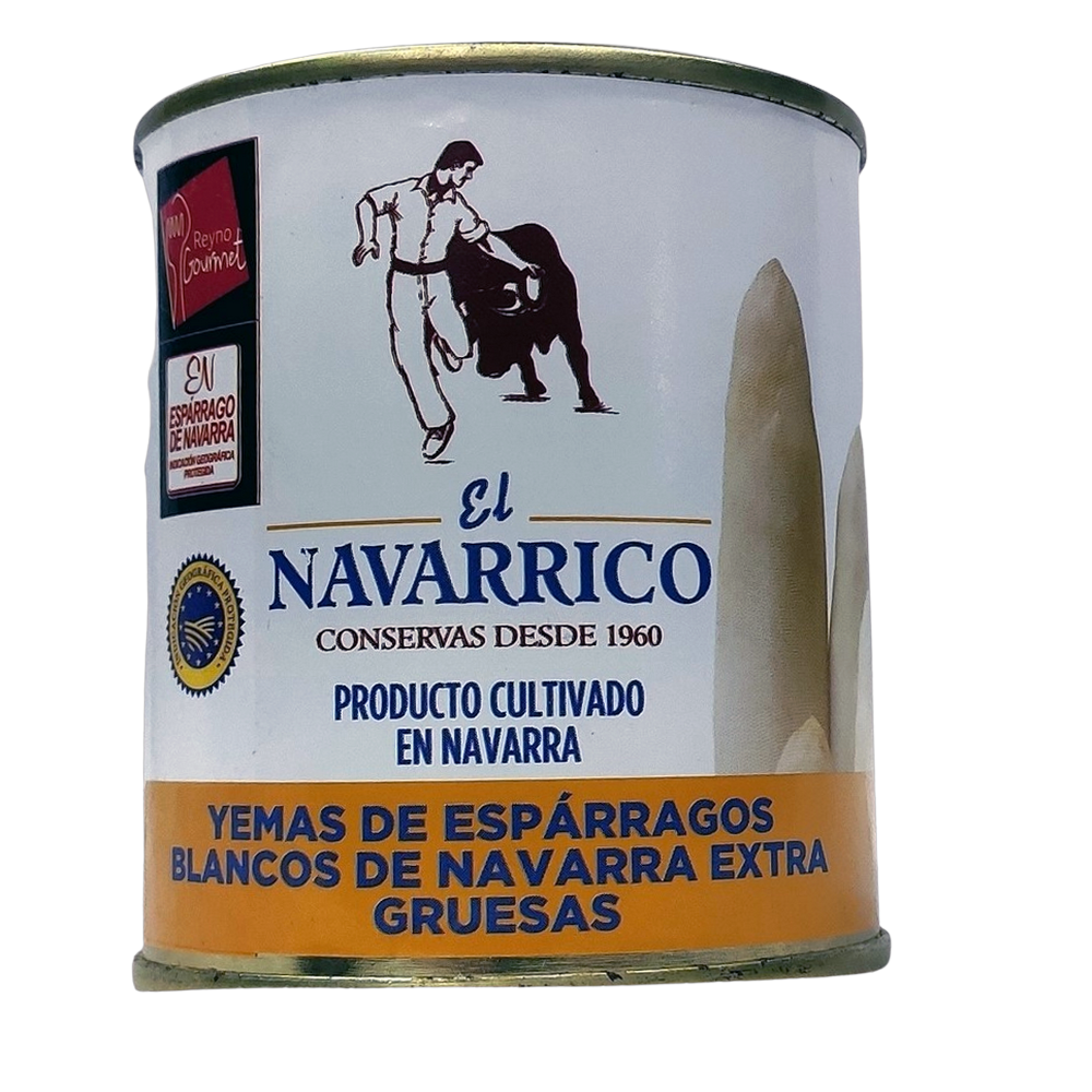 [CJ-0565] Yemas de Espárragos Blancos de Navarra Extra Gruesos 205Gr