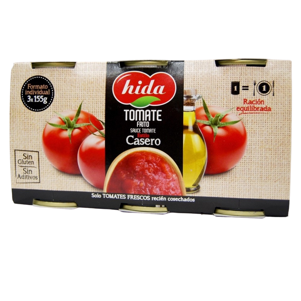 [CJ-0719] Tomate Frito Casero Formato Individual 3X155Gr
