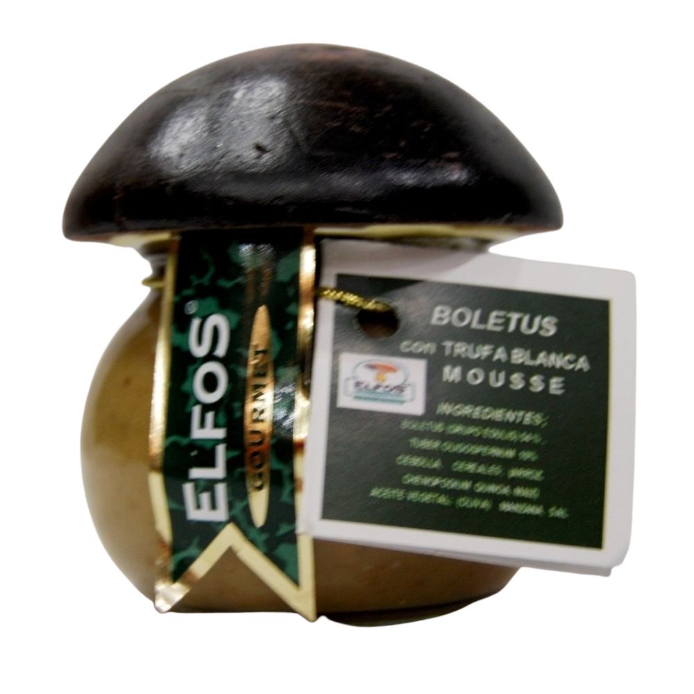 [CJ-0339] Boletus con Trufa Blanca Mousse Elfos Gourmet 100Gr