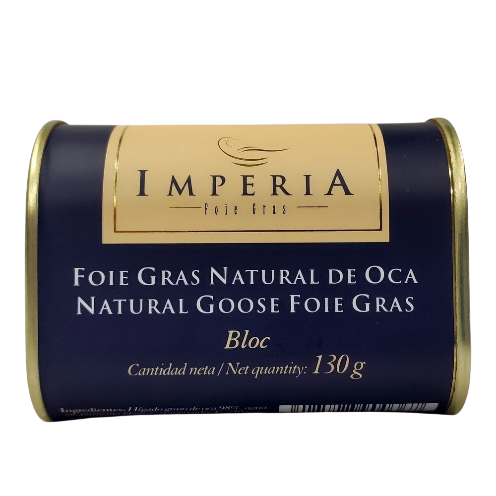 [CJ-0361] Foie Gras Natural de Oca Natural 130Gr Imperia Foie Gras