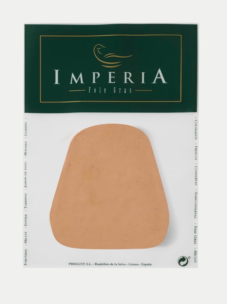 [CJ-0266] Bloc de Foie Gras Natural de Pato Imperia 60Gr