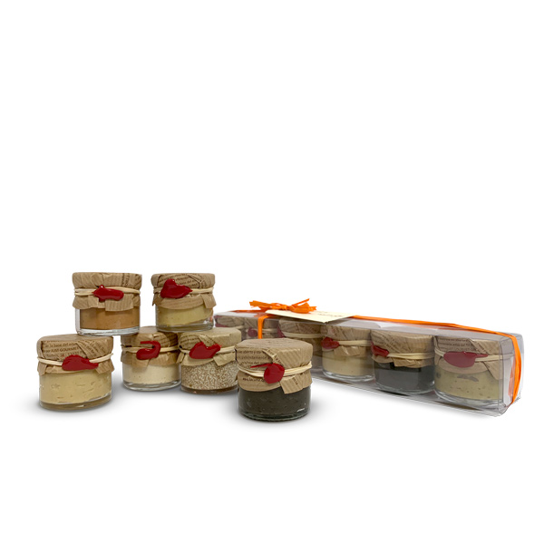 [CJ-0338] Seleccion de Pates de Pato 70g por 5 unid.