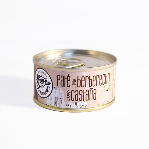 [CJ-0340] Paté de Berberecho con Castaña O Submarino Alta Conserva 80Gr