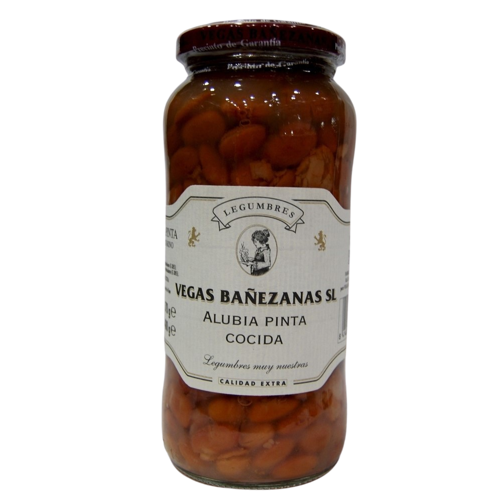 [CJ-0070] Alubias Pintas Cocidas 570Gr