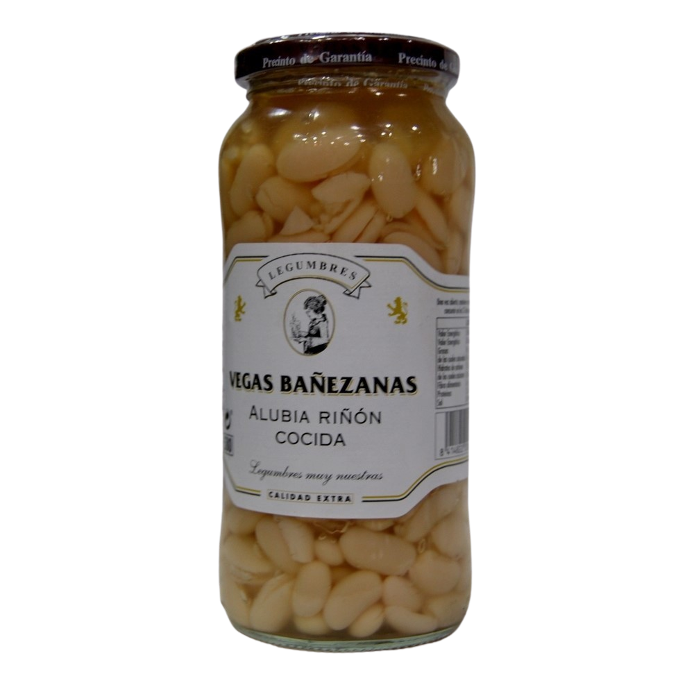 [CJ-0071] Alubias Riñón Cocidas 570Gr