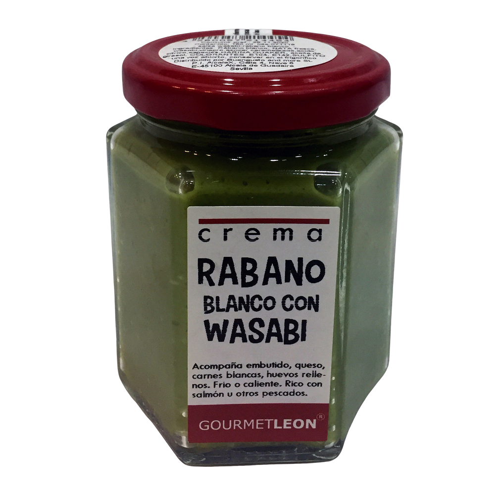 [CJ-0580] Crema Rábano Blanco Con Wasabi Gourmetleon