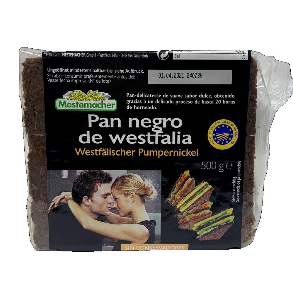[CJ-0650] Pan Negro De Westfalia 500 G