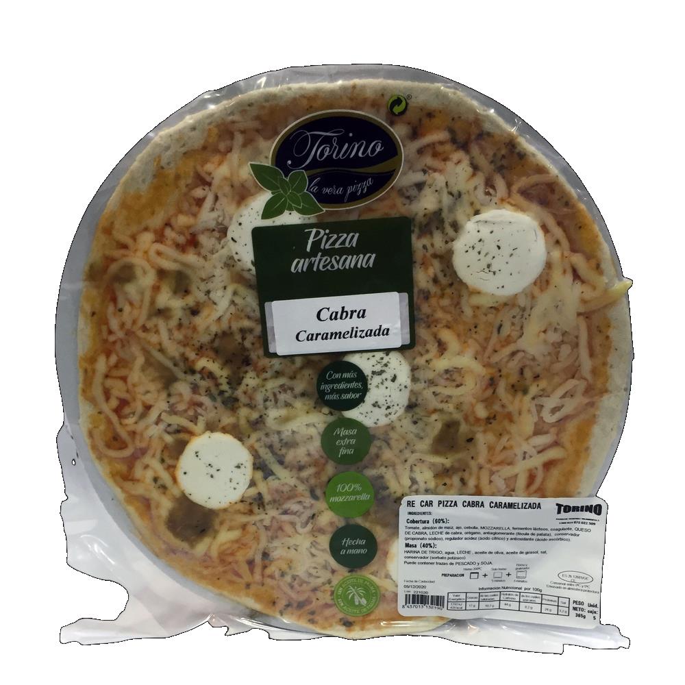 [CJ-0621] Pizza Artesana Queso de Cabra y Cebolla Caramelizada 374 g