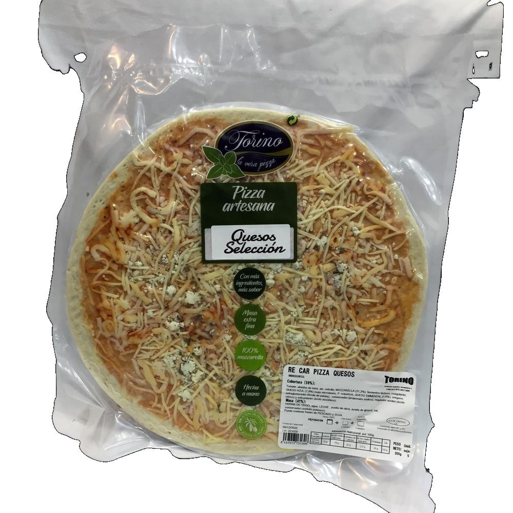 [CJ-0622] Pizza Artesana Quesos Selección 350 g