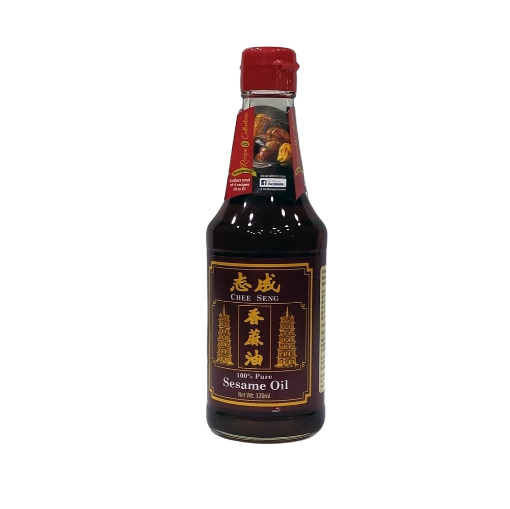 [CJ-0447] Sesame Oil Aceite Puro de Semillas de Sésamo Tostado 320 ml