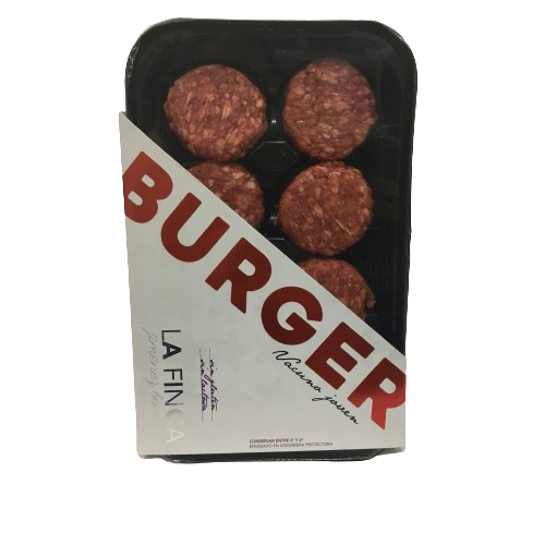 [CJ-0710] Hamburguesa Meat Ternera Mini 35 g 8 unidades