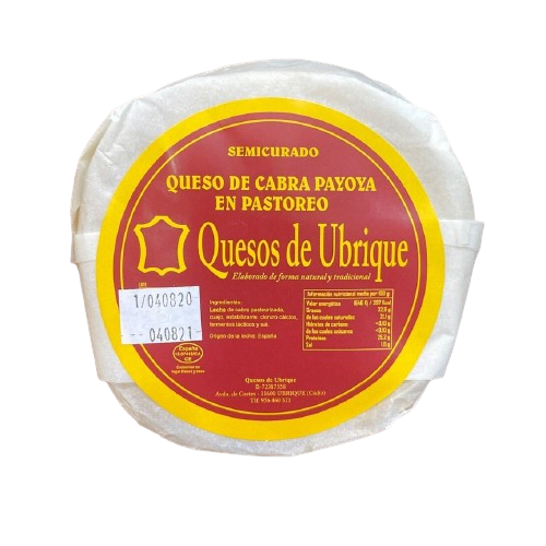 [CJ-0752] Semicurado Queso De Cabra Payoya En Pastoreo Aprox. 1.7 kg.