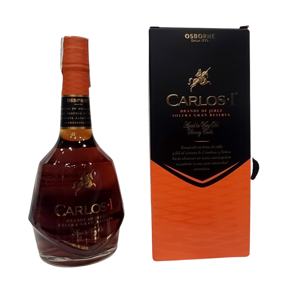 [CJ-0093] Carlos I Brandy de Jerez 70 ml