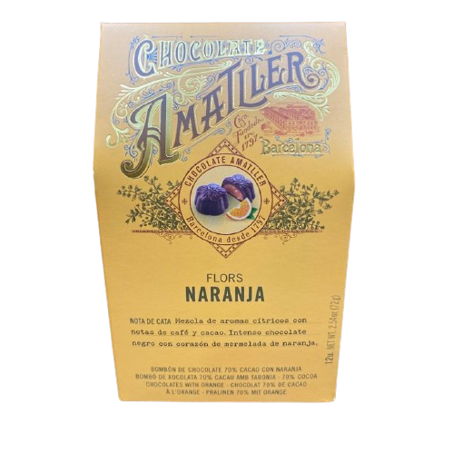 [CJ-0764] Flor de Naranja Chocolate  72 G