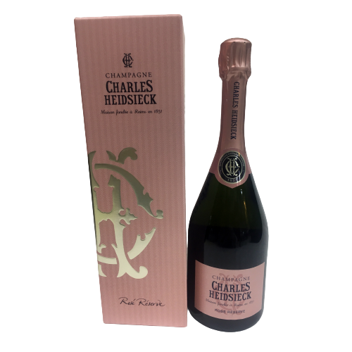 [CJ-0853] Champagne Charles Heidsieck Rose Reserve 75Cl
