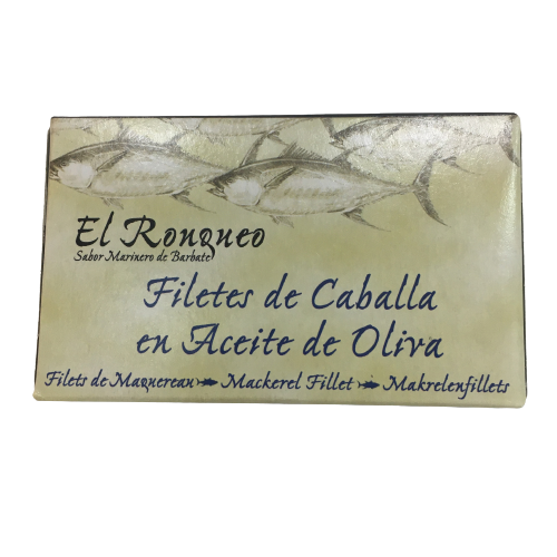 [CJ-0890] Filetes de caballa en a.o. 125g