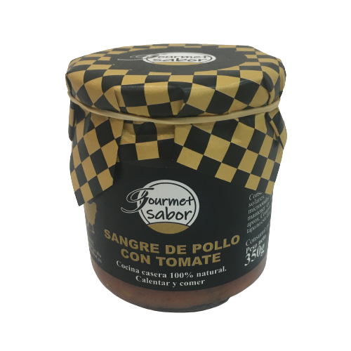[CJ-0895] Sangre de pollo con tomate 350g 100% natural