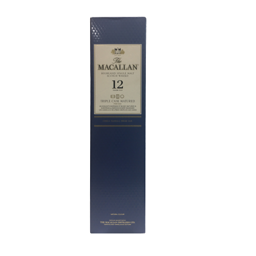[CJ-0916] The macallan 12 años triple cask natured 70cl