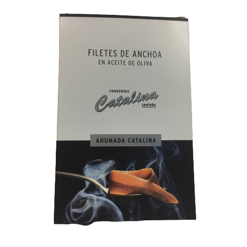 [CJ-0936] Filetes de anchoas ahumadas catalina 12/14 filetes 110g