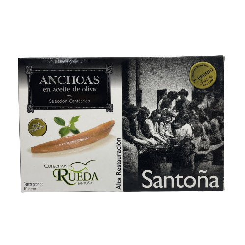 [CJ-0951] Anchoas Rueda AO Santoña 10 filetes 00