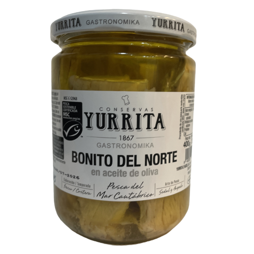 [CJ-0991] Bonito del norte en aceite de oliva 400g YURRITA