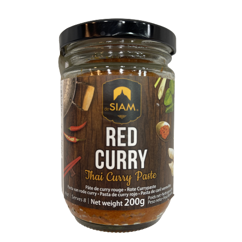 [CJ-1060] FRASCO PASTA DE CURRY ROJO PICANTE 200g