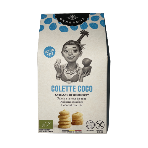 [CJ-1084] GALLETAS COLETTE COCO GENEROUS 100g