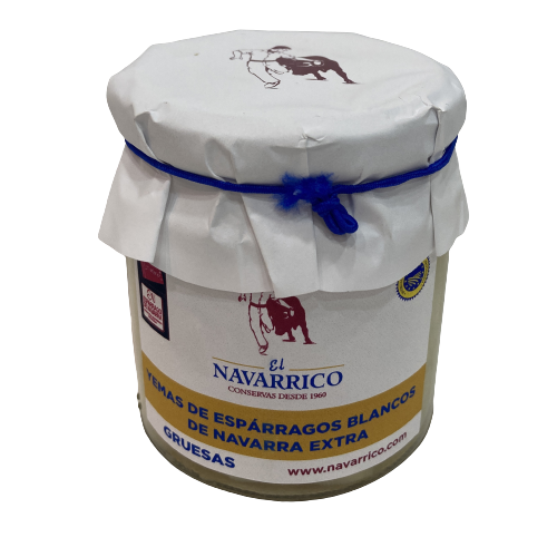 [CJ-1101] Yemas extra gruesas de espárrago blancos de navarra 230gr
