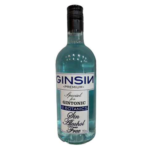 [CJ-1114] Ginebra Ginsin 12 Botanics SIN ALCOHOL 70CL