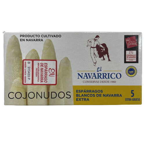 [CJ-1150] Espárrago Blancos de Navarra Extra 390g 5 Frutos